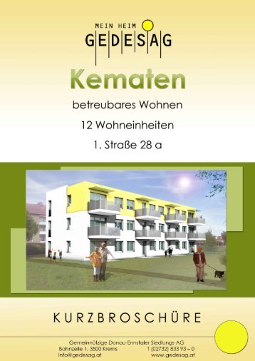 WHA „Kematen/Ybbs“ - Gemeinnützige Donau-Ennstaler Siedlungs ...