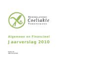 NCV jaarverslag 2010.pdf - Nederlandse Coeliakie Vereniging