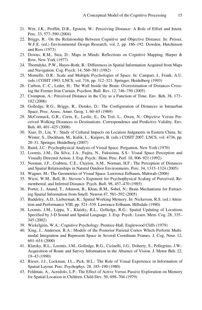 A Conceptual Model of the Cognitive Processing of Environmental ...