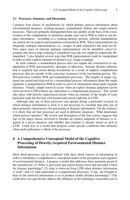 A Conceptual Model of the Cognitive Processing of Environmental ...