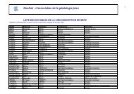 METZ - Liste des notables de la circonscription en 1844 - GenAmi