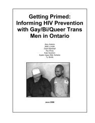 Getting Primed: Informing HIV Prevention with Gay/Bi/Queer Trans ...