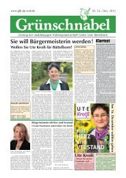 Ute Kroiß - GLB - Grüne Liste Büttelborn