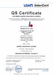 QS-Zertifikat according to 93-42-EWG English - BERCHTOLD GmbH ...