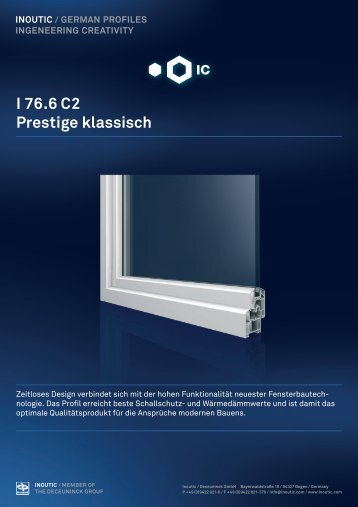 Download Prospekt System Prestige klassisch - Genius Fenster und ...