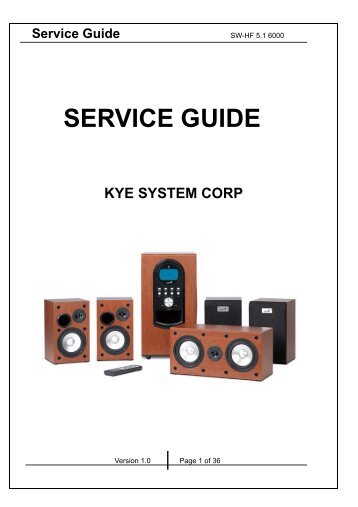 SW-HF 5.1 6000 Service manual.pdf - Genius