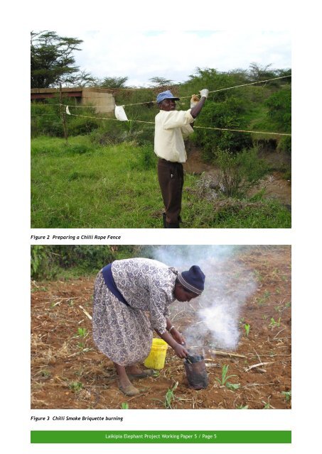 Laikipia Elephant Project Working Papers - University of Cambridge ...