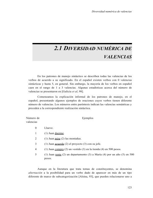 Análisis sintáctico conducido por un diccionario de patrones de ...