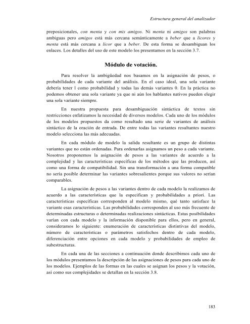 Análisis sintáctico conducido por un diccionario de patrones de ...