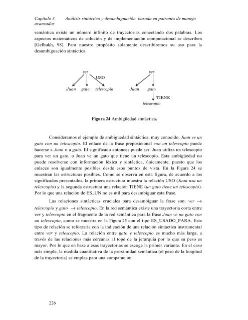 Análisis sintáctico conducido por un diccionario de patrones de ...