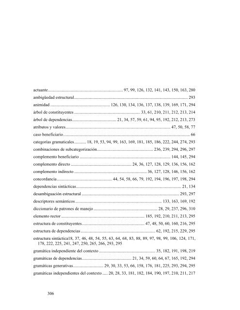 Análisis sintáctico conducido por un diccionario de patrones de ...