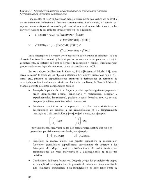 Análisis sintáctico conducido por un diccionario de patrones de ...