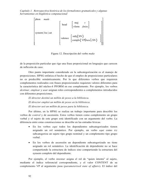 Análisis sintáctico conducido por un diccionario de patrones de ...