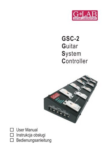 GSC-2 Guitar System Controller - G LAB