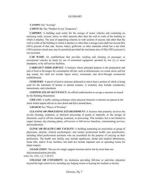 Unified Land Development Code - Town of Gilbert