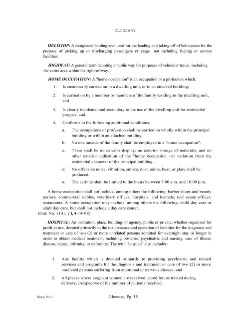 Unified Land Development Code - Town of Gilbert