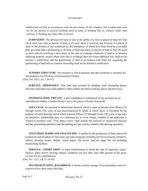 Unified Land Development Code - Town of Gilbert