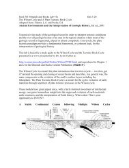 Wilson Cycle and a Plate Tectonic Rock Cycle