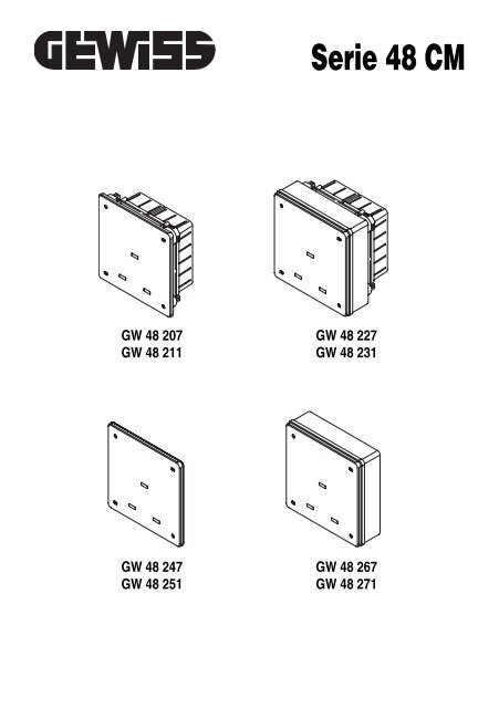 Serie 48 CM - Gewiss