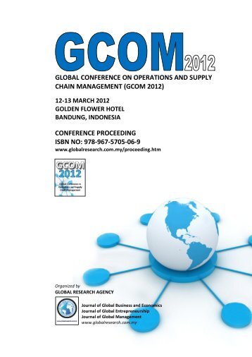 global conference on operations and supply chain management