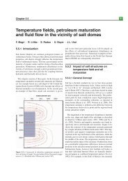 Temperature fields, petroleum maturation and fluid flow in the ...