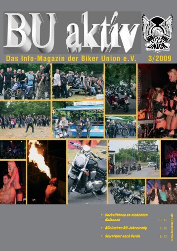 Das Info-Magazin der Biker Union eV 3/2009