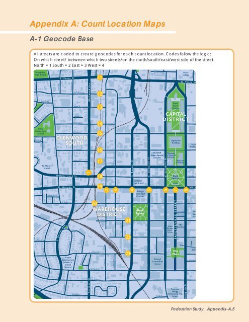 Pedestrian Count Study - Downtown Raleigh Alliance