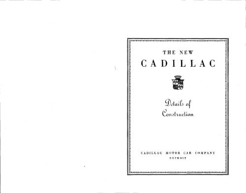 1928 Cadillac - GM Heritage Center