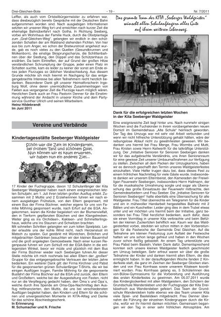 AMTSBLATT - Gemeinde Drei Gleichen