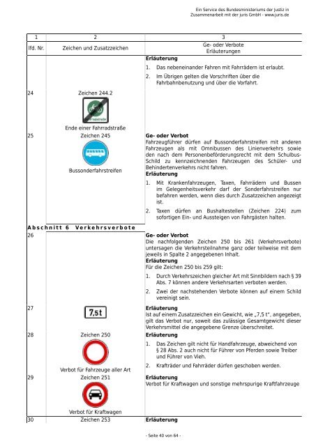 StVO (PDF) - stvo.de