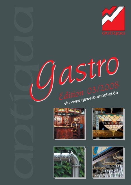 Antiqua Gastrokatalog - Gewerbemoebel.de