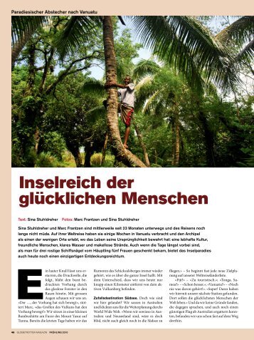 Artikel lesen (PDF) - Globetrotter