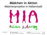 MIA – Mädchen in Aktion