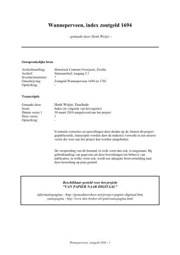 zoutgeld 1694 - Geneaknowhow.net