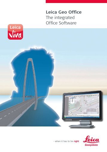 Leica Geo Office Brochure - Leica Geosystems