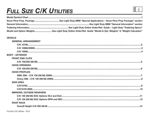 Suv Wheelbase Chart