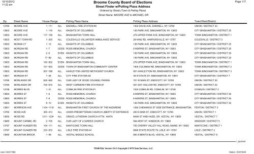 2013 district finder - Broome County