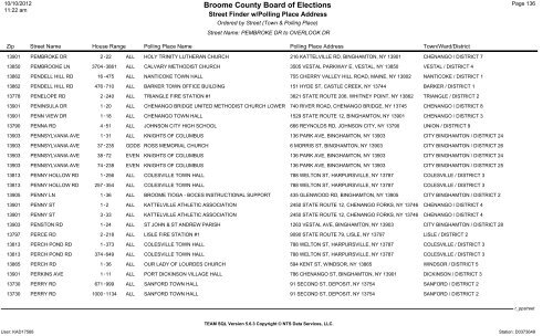 2013 district finder - Broome County