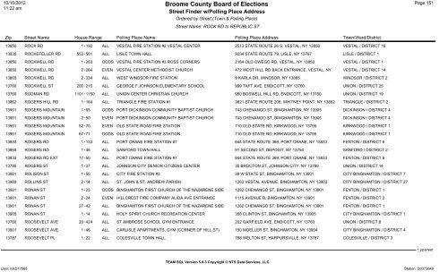 2013 district finder - Broome County