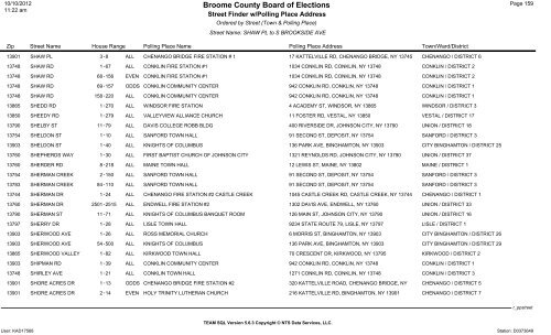 2013 district finder - Broome County