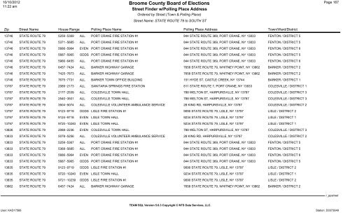 2013 district finder - Broome County