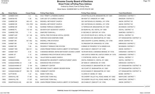 2013 district finder - Broome County