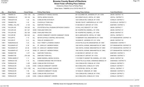 2013 district finder - Broome County