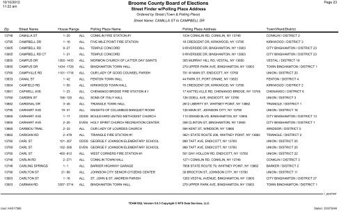 2013 district finder - Broome County