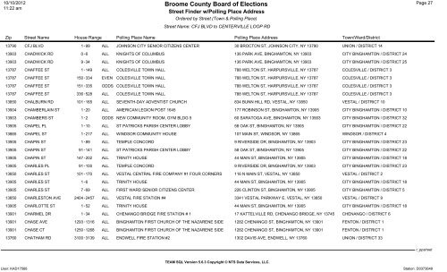 2013 district finder - Broome County