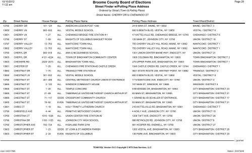 2013 district finder - Broome County