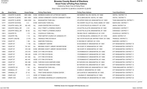 2013 district finder - Broome County