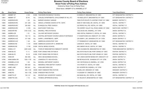 2013 district finder - Broome County