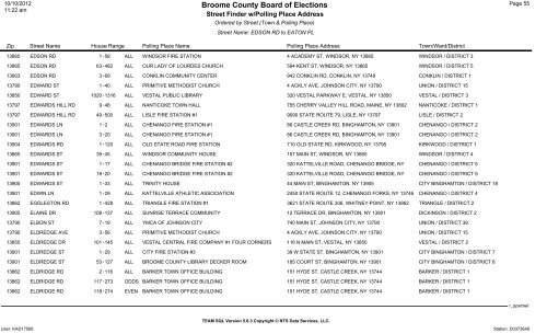 2013 district finder - Broome County