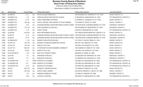 2013 district finder - Broome County